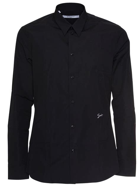 givenchy poplin shirt|More.